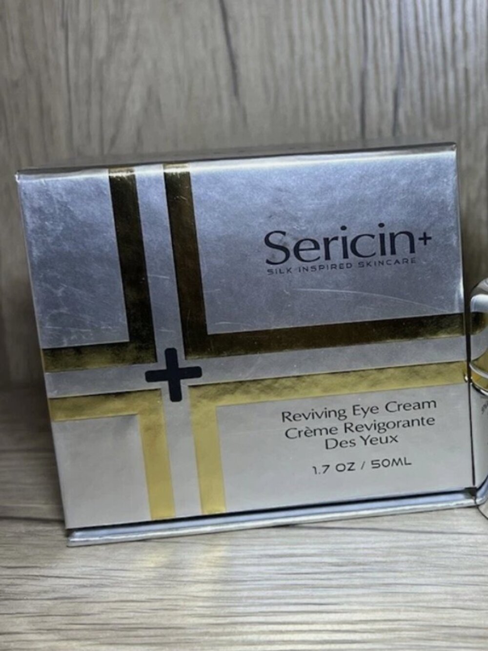 SERICIN+-REVIVING EYE CREAM-SILK INSPIRED SKINCARE-1.7 oz/50 ml-BRAND NEW-SEALED